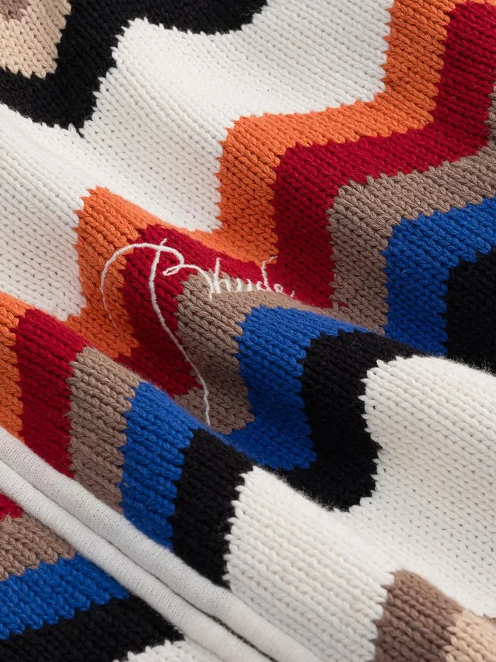 Men Rhude Luxe Knitwear CYRIL KNIT ZIPUP Multi