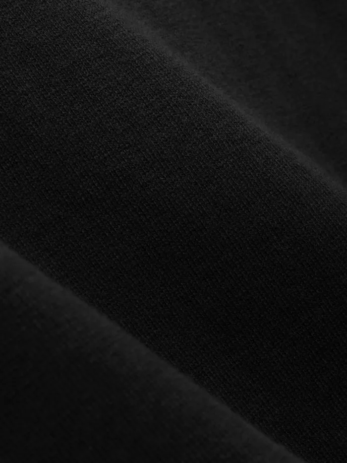 Men Rhude Luxe Knitwear LOGO KNIT TEE Blackivory