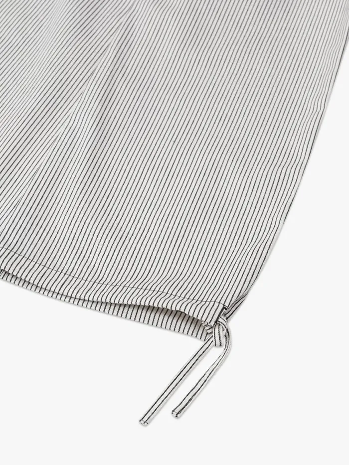 Men Rhude Pants STRIPED FRONT POCKET PANT Whiteblack