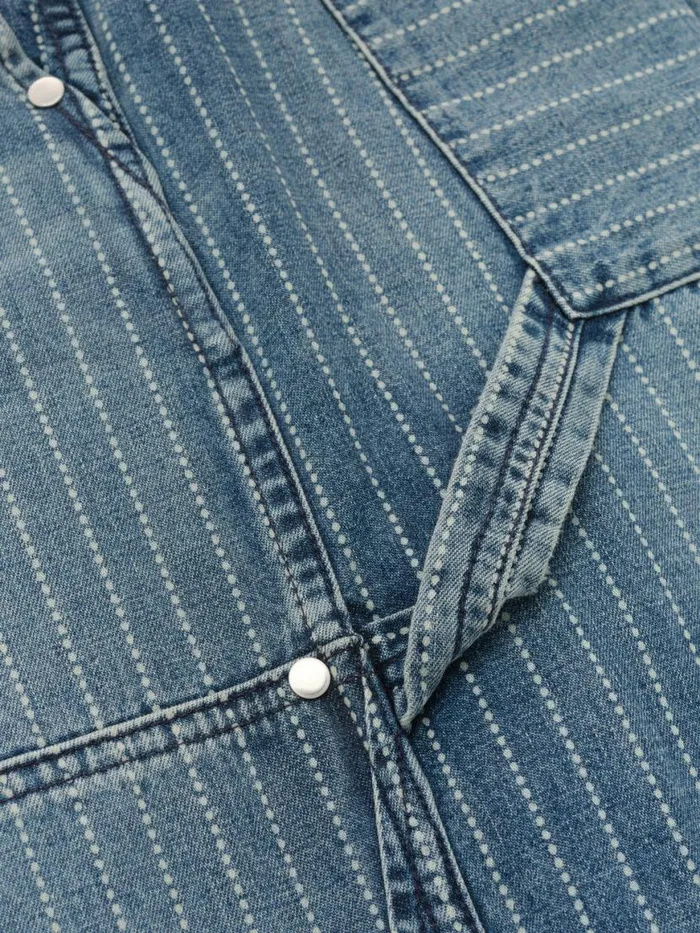 Men Rhude Pants WABASH DENIM REZA DOUBLE KNEE Indigo