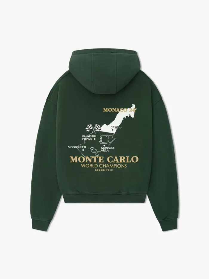 Men Rhude Sweatshirts DEO JUVANTE HOODIE Vtg Green