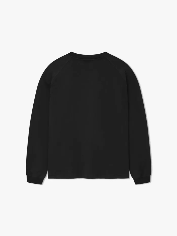 Men Rhude Tees PETROL LS TEE Black