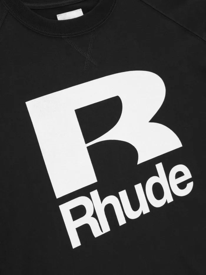 Men Rhude Tees PETROL LS TEE Black