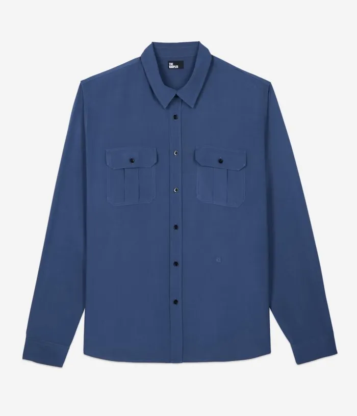 Men Royal Blue Shirt THE KOOPLES Shirts