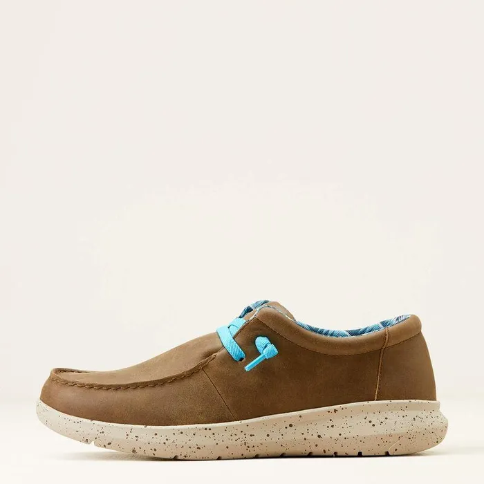 Men Shoes and Sneakers Ariat Hilo Brown Bomberblue