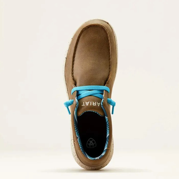 Men Shoes and Sneakers Ariat Hilo Brown Bomberblue