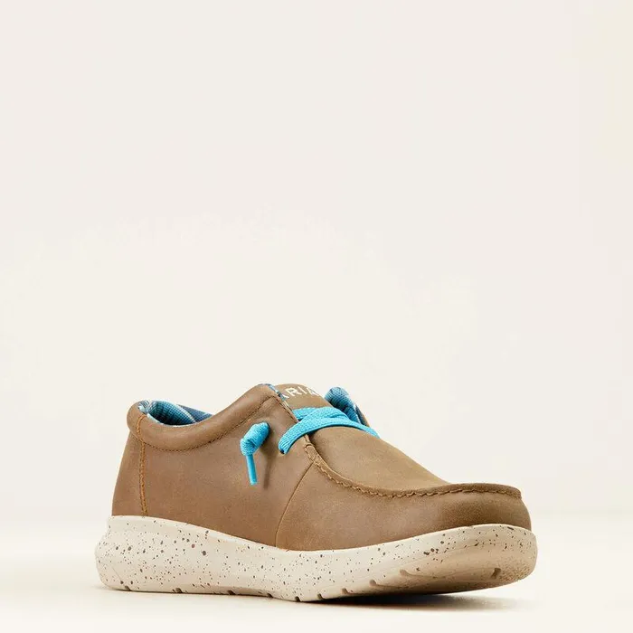 Men Shoes and Sneakers Ariat Hilo Brown Bomberblue