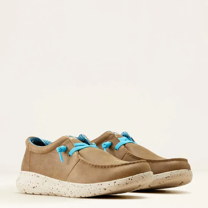 Men Shoes and Sneakers Ariat Hilo Brown Bomberblue