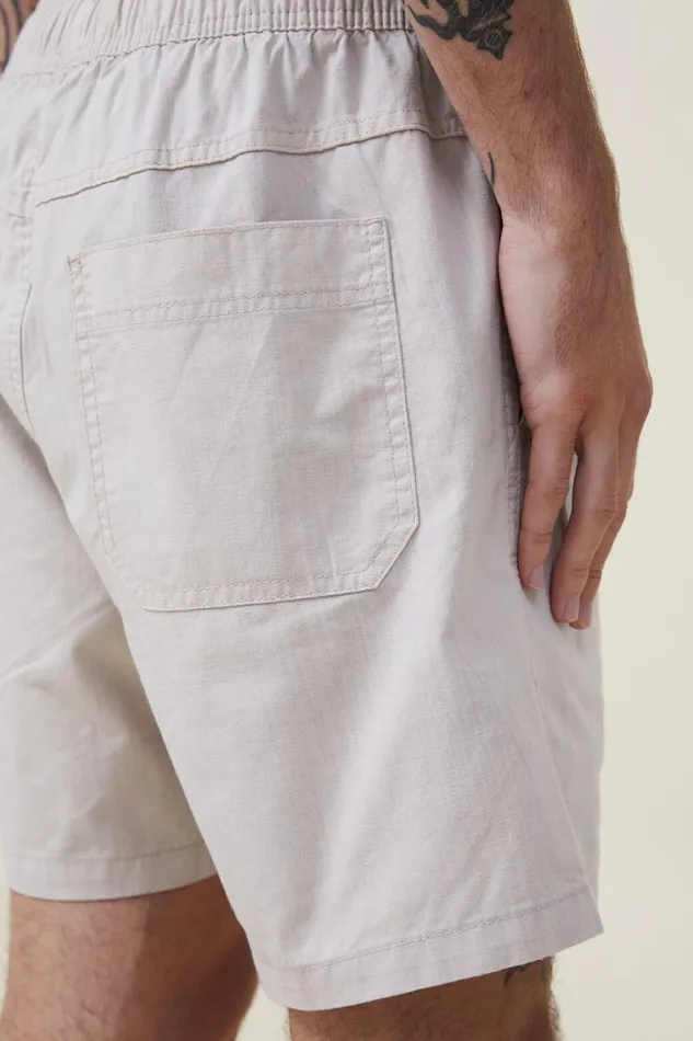 Men Shorts Cotton On Easy Short Stone Texture