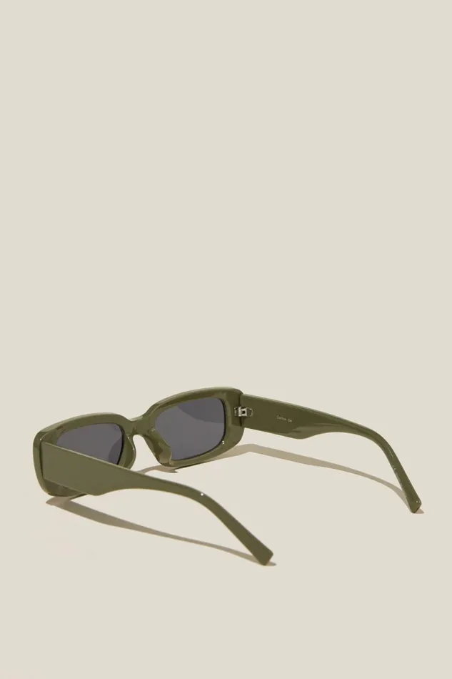 Men Sunglasses Cotton On Headliner Sunglasses Khakiblack