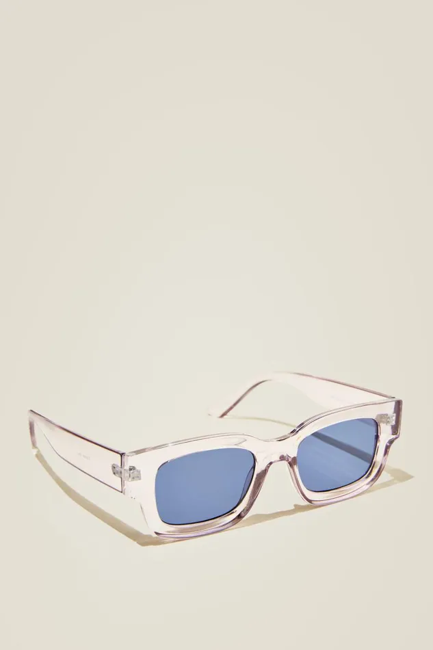 Men Sunglasses Cotton On The Relax Sunglasses Blue Crystalnavy
