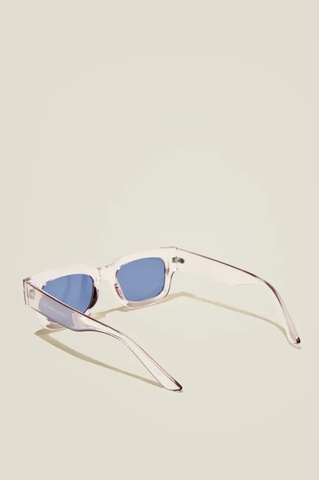 Men Sunglasses Cotton On The Relax Sunglasses Blue Crystalnavy