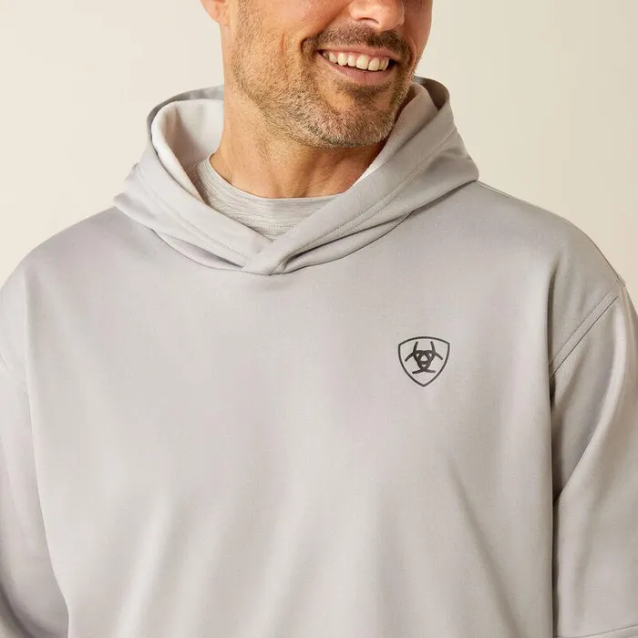 Men Sweatshirts and Hoodies Ariat Tek Fleece 20 Camo Pocket Hoodie Grey Heather Men Sweatshirts and Hoodies Ariat Tek Fleece 20 Camo Pocket Hoodie Grey Heather