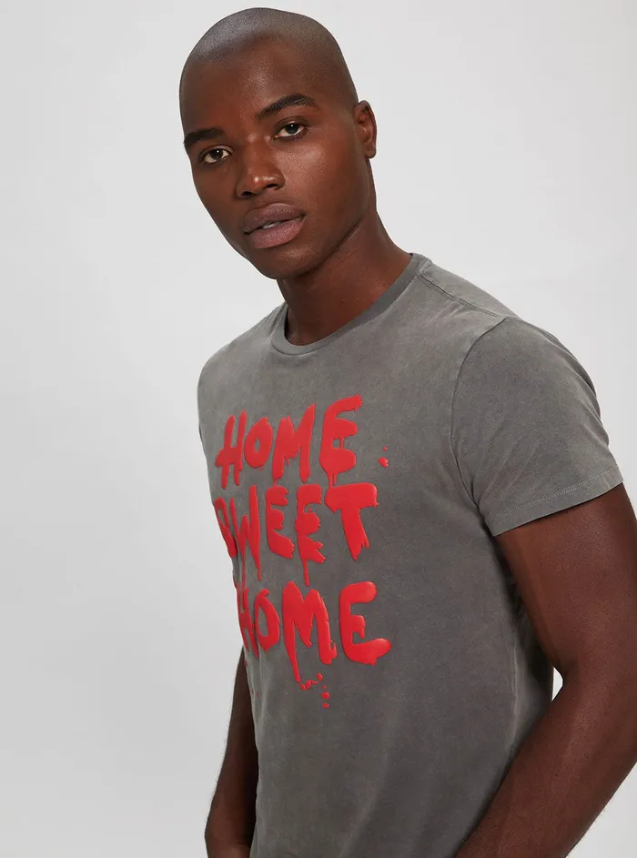 Men Tees and Tanks GUESS Magnetic Multi Home Sweet Home Tshirt