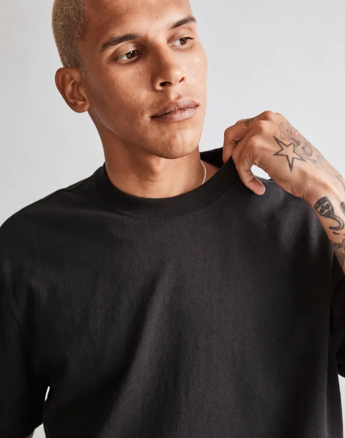 Men Tees Madewell Relaxed Tee True Black