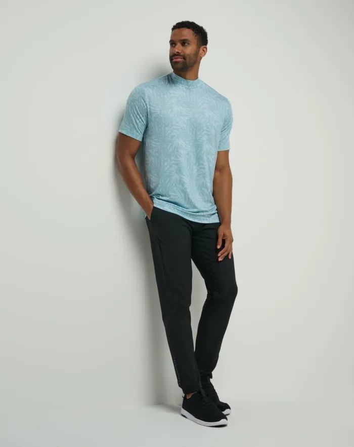 Men Tees TravisMathew ALONG THE WAY TEE Cameo Men Tees TravisMathew ALONG THE WAY TEE Cameo