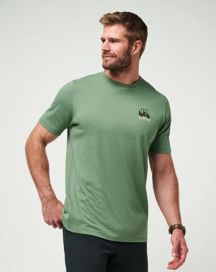 Men Tees TravisMathew BEER HAPPY TEE Laurel