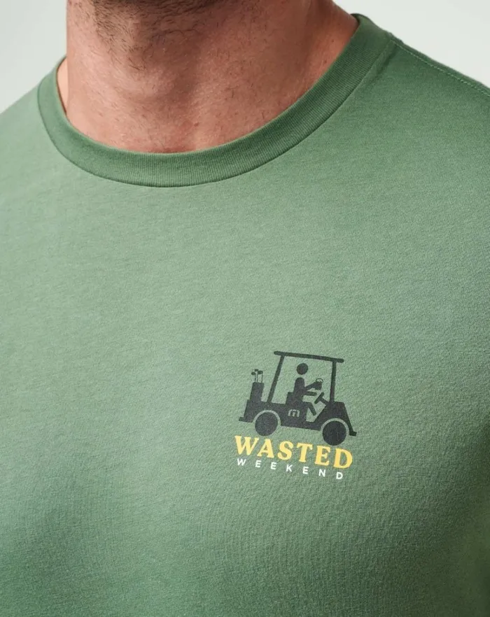 Men Tees TravisMathew BEER HAPPY TEE Laurel