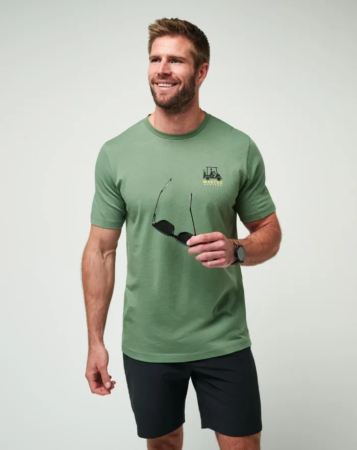 Men Tees TravisMathew BEER HAPPY TEE Laurel