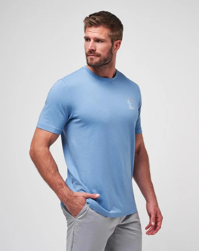 Men Tees TravisMathew COWRIES TEE Quiet Harbor Men Tees TravisMathew COWRIES TEE Quiet Harbor