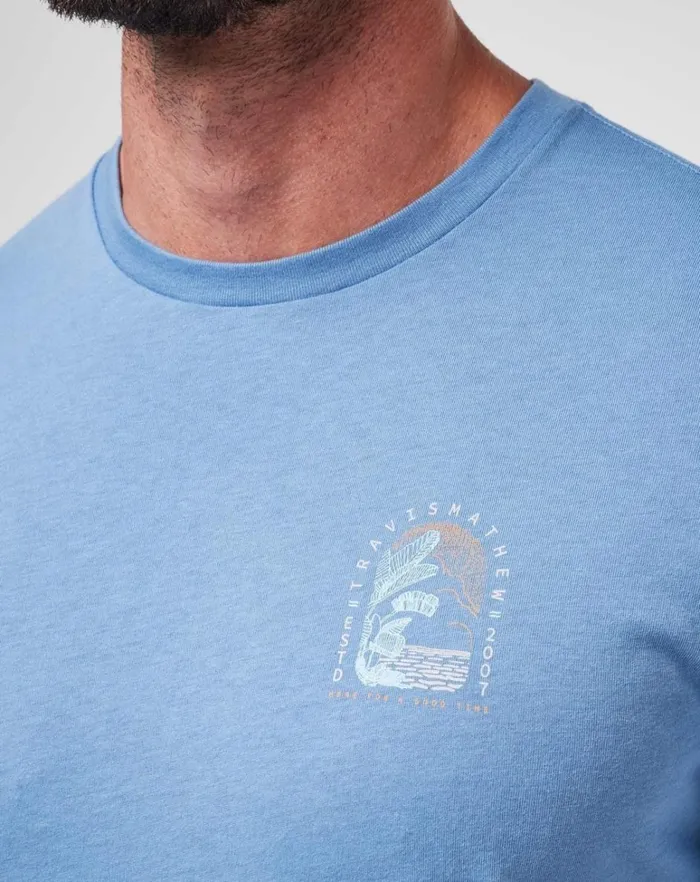 Men Tees TravisMathew COWRIES TEE Quiet Harbor Men Tees TravisMathew COWRIES TEE Quiet Harbor
