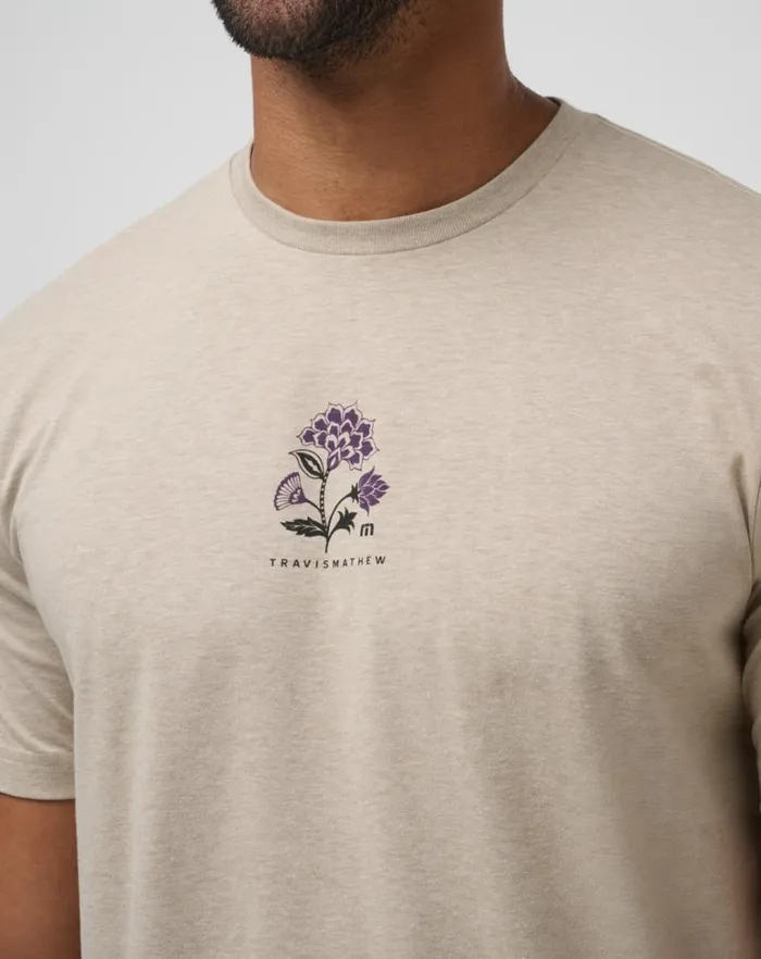 Men Tees TravisMathew FADING SUNLIGHT TEE Oxford Tan Men Tees TravisMathew FADING SUNLIGHT TEE Oxford Tan