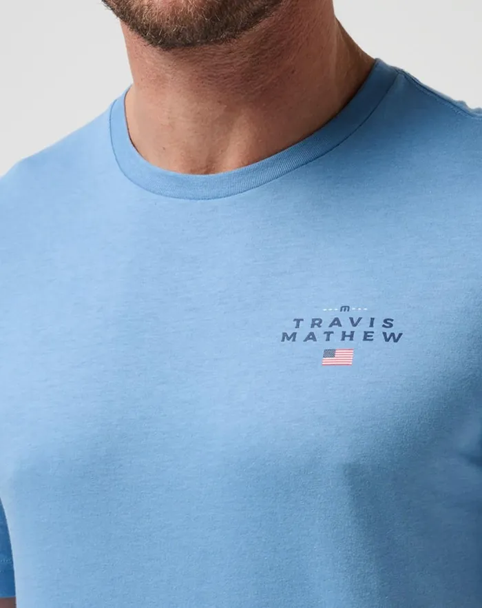 Men Tees TravisMathew HOLIPLAY TEE Quiet Harbor Men Tees TravisMathew HOLIPLAY TEE Quiet Harbor