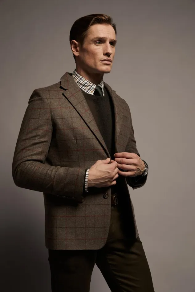 Men The Single Breasted Blazer Hampton Check Holland Cooper Blazers Men The Single Breasted Blazer Hampton Check Holland Cooper Blazers