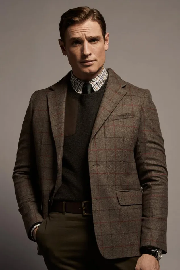 Men The Single Breasted Blazer Hampton Check Holland Cooper Blazers Men The Single Breasted Blazer Hampton Check Holland Cooper Blazers