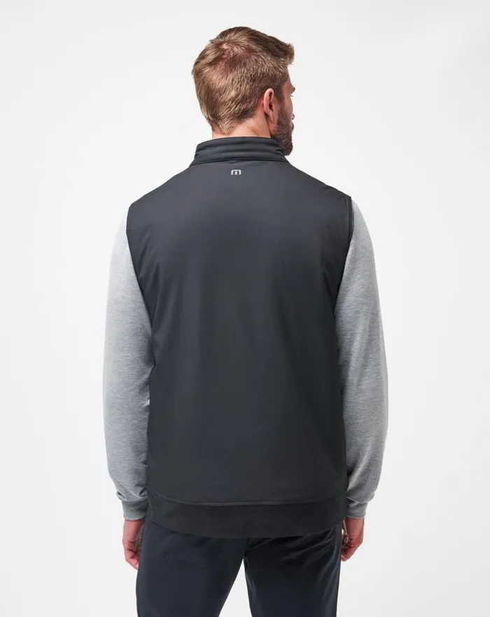 Men Vests TravisMathew WANDERLUST VEST Black