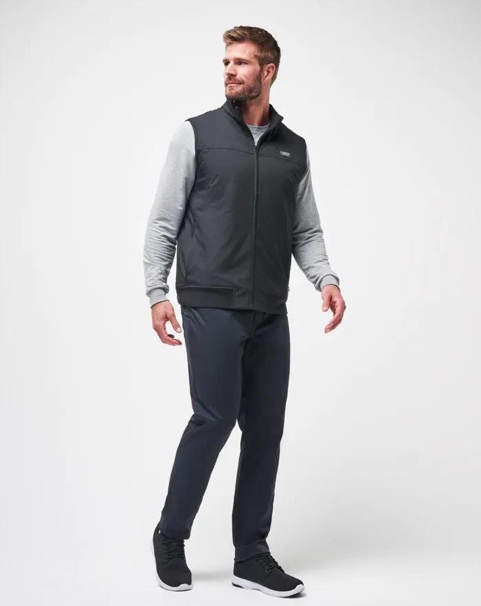 Men Vests TravisMathew WANDERLUST VEST Black