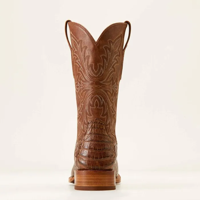Men Western Boots Ariat Bench Made Stilwell Western Boot Natural Caiman Belly Men Western Boots Ariat Bench Made Stilwell Western Boot Natural Caiman Belly