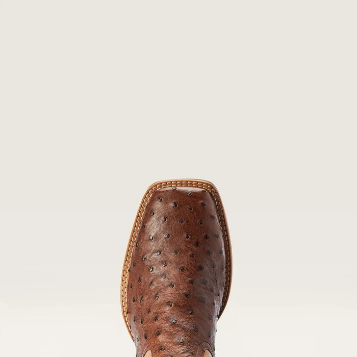 Men Western Boots Ariat Dagger Western Boot Dark Tabac Full Quill Ostrich Men Western Boots Ariat Dagger Western Boot Dark Tabac Full Quill Ostrich