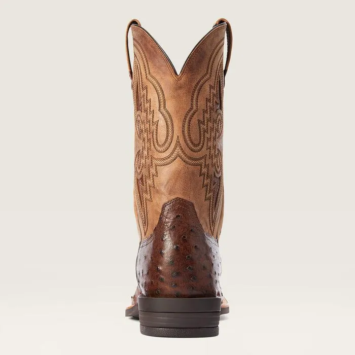 Men Western Boots Ariat Dagger Western Boot Dark Tabac Full Quill Ostrich Men Western Boots Ariat Dagger Western Boot Dark Tabac Full Quill Ostrich