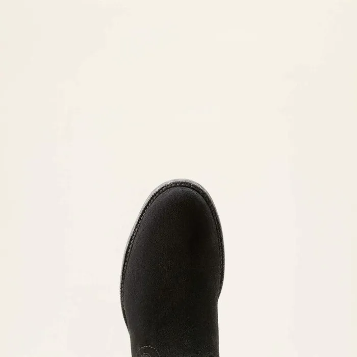 Men Western Boots Ariat Downtown Western Boot Stonewashed Black Suede Men Western Boots Ariat Downtown Western Boot Stonewashed Black Suede