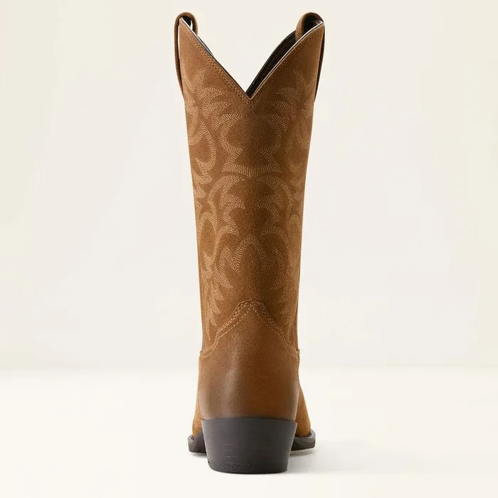 Men Western Boots Ariat Heritage R Toe Western Boot Dijon Suede Men Western Boots Ariat Heritage R Toe Western Boot Dijon Suede