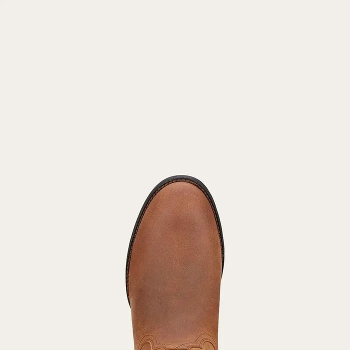 Men Western Boots Ariat Heritage Roper Western Boot Distressed Brown