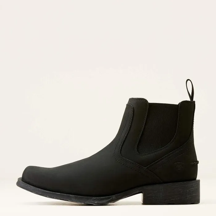 Men Western Boots Ariat Midtown Rambler Boot Matte Black Men Western Boots Ariat Midtown Rambler Boot Matte Black