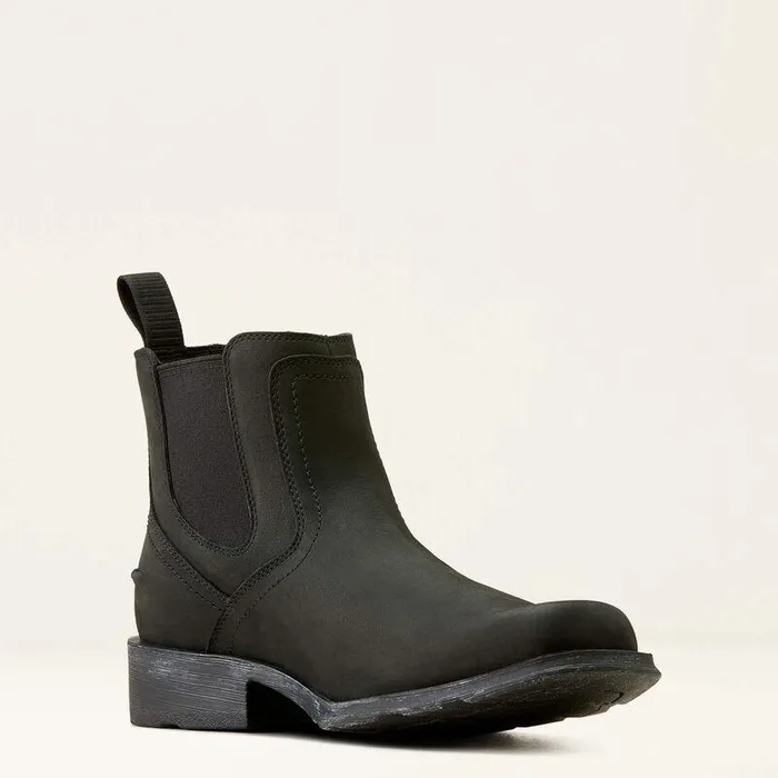 Men Western Boots Ariat Midtown Rambler Boot Matte Black Men Western Boots Ariat Midtown Rambler Boot Matte Black
