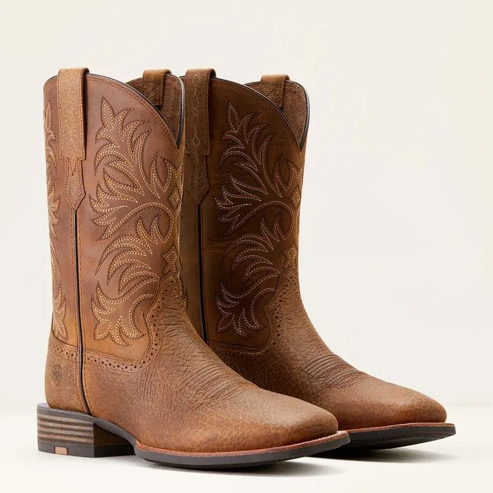 Men Western Boots Ariat Oakwood Cowboy Boot Earthdistressed Brown Men Western Boots Ariat Oakwood Cowboy Boot Earthdistressed Brown