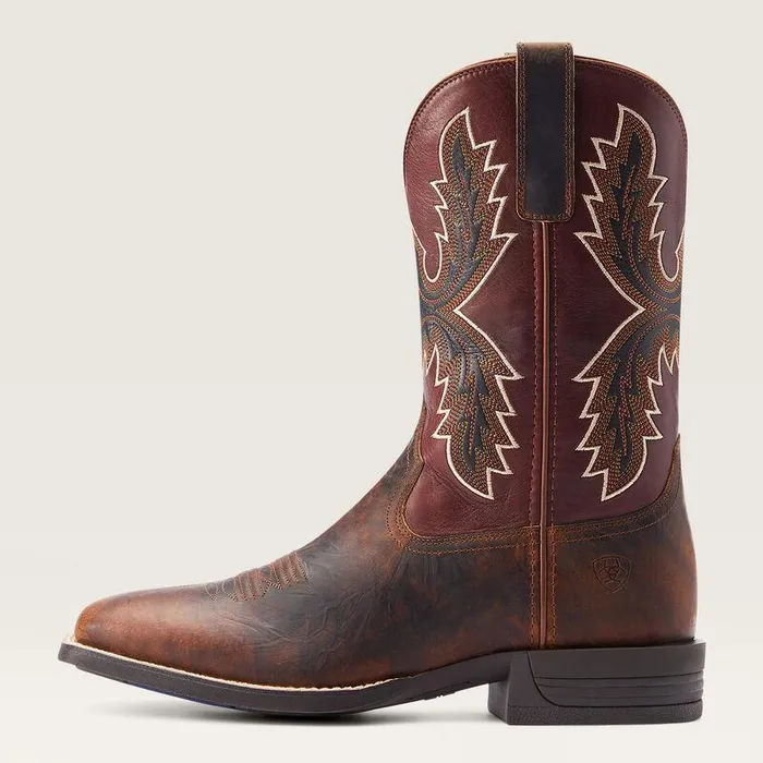 Men Western Boots Ariat Pay Window Western Boot Bartop Brown Men Western Boots Ariat Pay Window Western Boot Bartop Brown