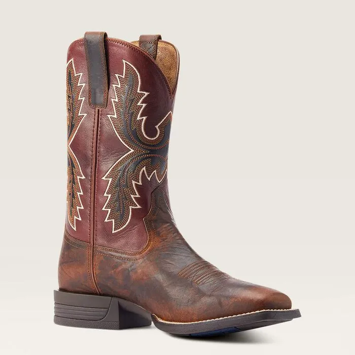 Men Western Boots Ariat Pay Window Western Boot Bartop Brown Men Western Boots Ariat Pay Window Western Boot Bartop Brown