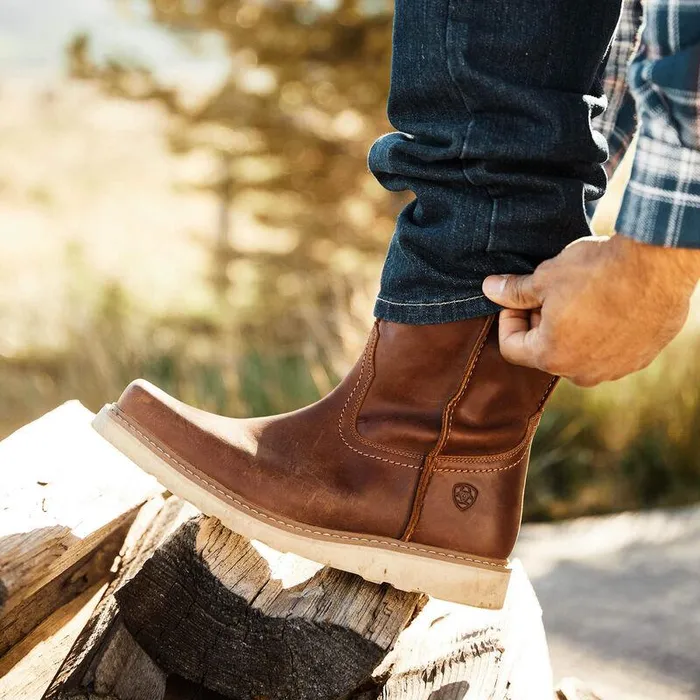 Men Western Boots Ariat Rambler Recon Western Boot Foothill Brown