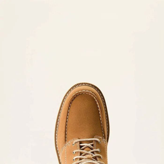 Men Western Boots Ariat Recon Lace Boot Natural Suede