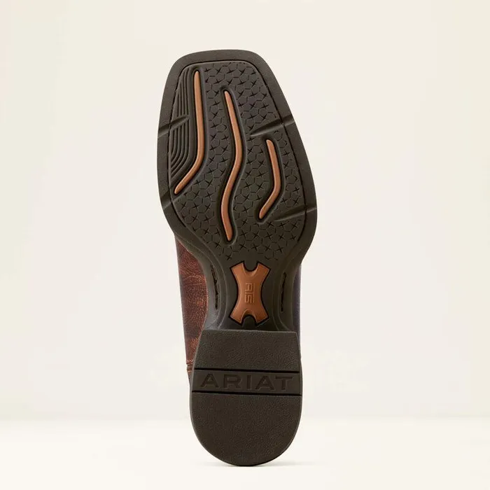 Men Western Boots Ariat Sport Pardner Western Boot Matte Rebel Brown