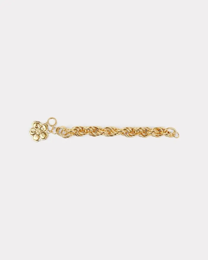 MenWomen 039Boke Flower039 Bracelet Gold Kenzo Pins And Jewelry