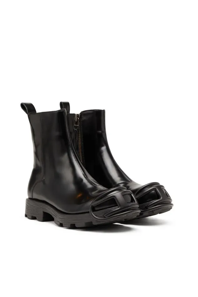 MenWomen Diesel Boots DHAMMER BT ZIP D Black