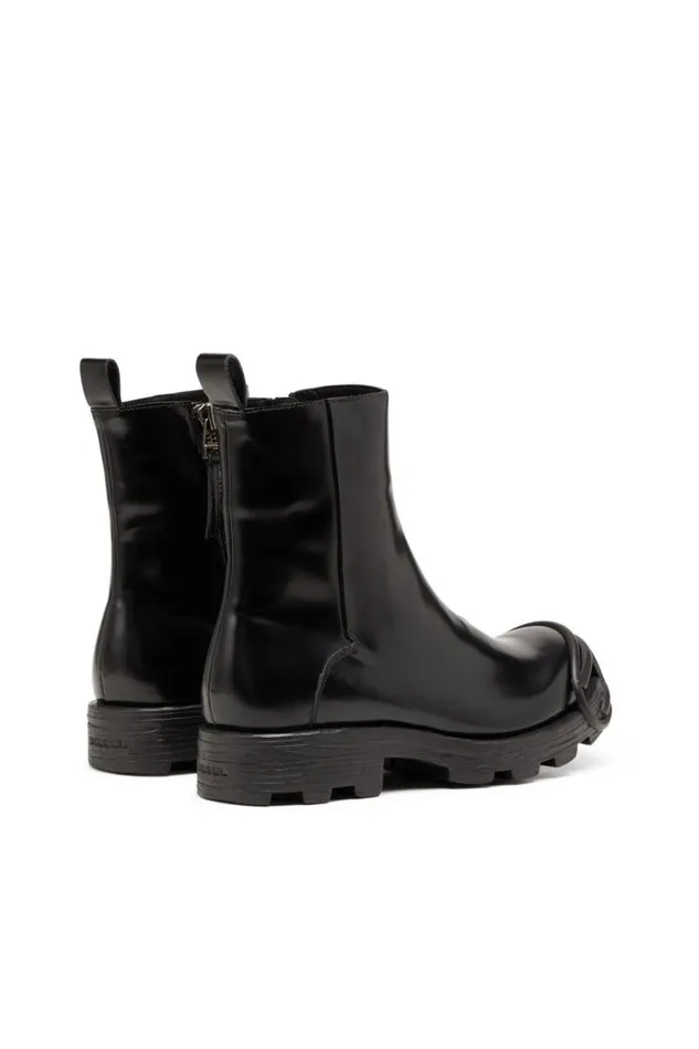 MenWomen Diesel Boots DHAMMER BT ZIP D Black