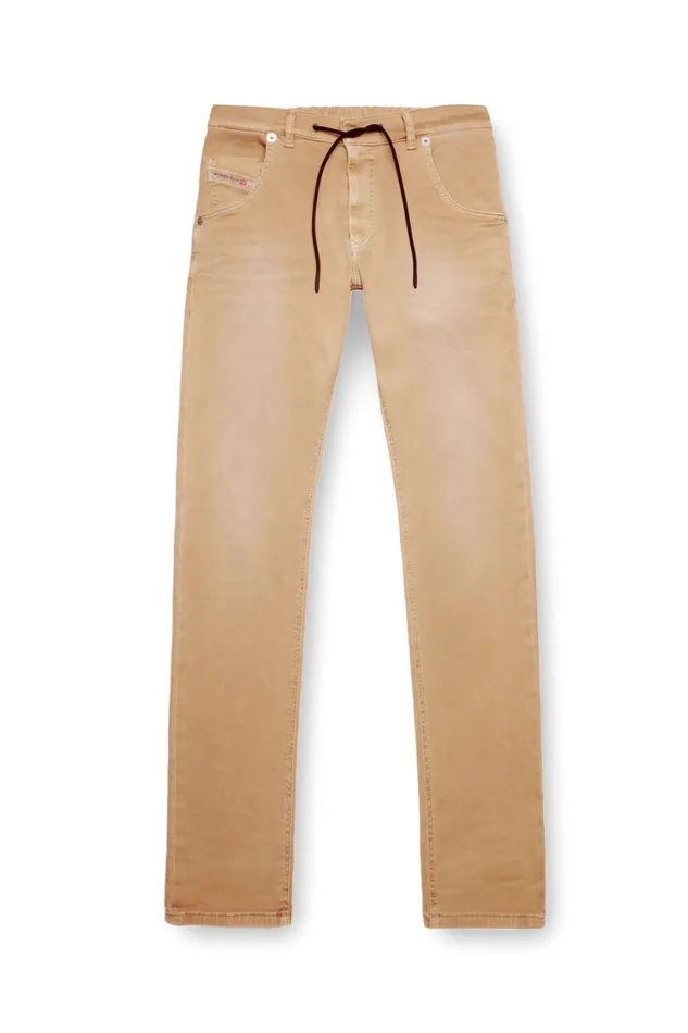MenWomen Diesel Jeans Regular 2030 DKrooley Joggjeans 0670M Light Brown MenWomen Diesel Jeans Regular 2030 DKrooley Joggjeans 0670M Light Brown