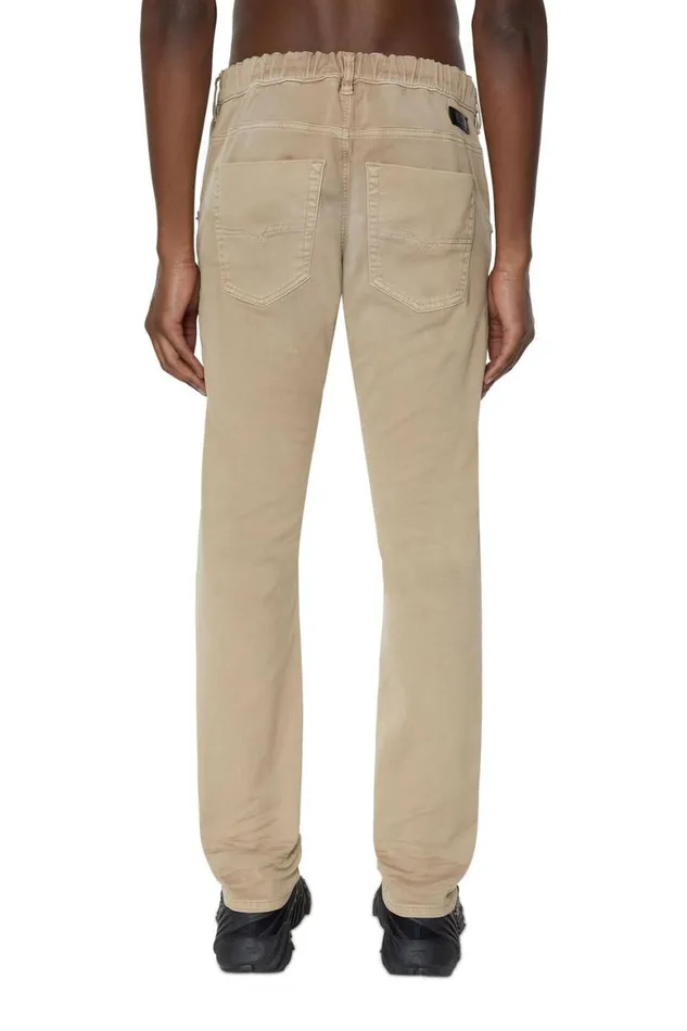 MenWomen Diesel Jeans Regular 2030 DKrooley Joggjeans 0670M Light Brown MenWomen Diesel Jeans Regular 2030 DKrooley Joggjeans 0670M Light Brown